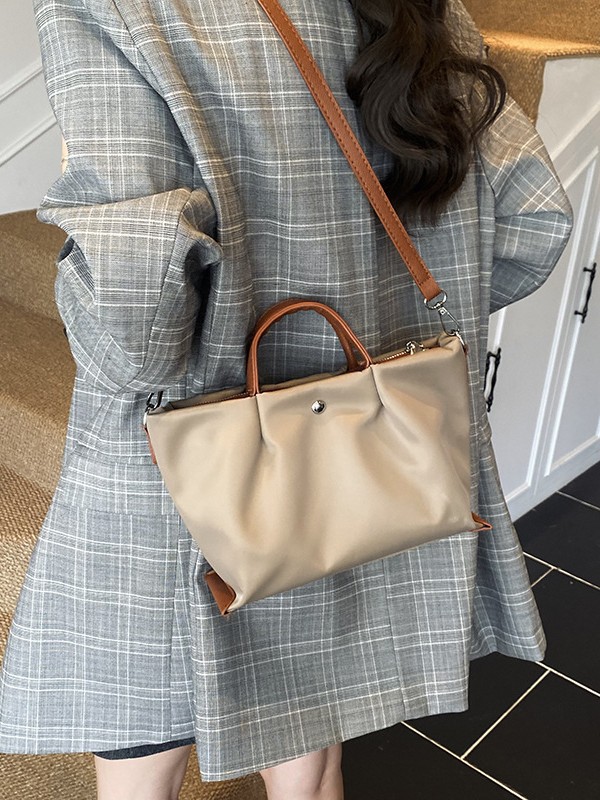 Comercio exterior transfronterizo nueva bolsa de tela Oxford mujer gran capacidad alta textura universal de moda viajar bolsa de hombro