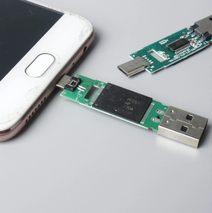 Android-смартфон USB-диск полупроводниковый чип двойной концевик Type-C двойной USB-диск USB 3.1 мобильный телефон OTG полупроводник