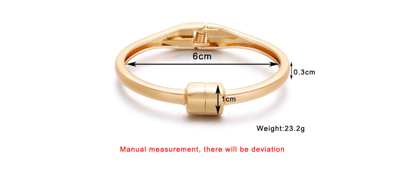 Fashion Minimalist Bracelet Fashion Geometric Diamond Open Bracelet