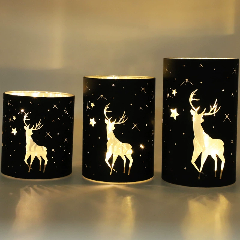 Glass LED lampshade