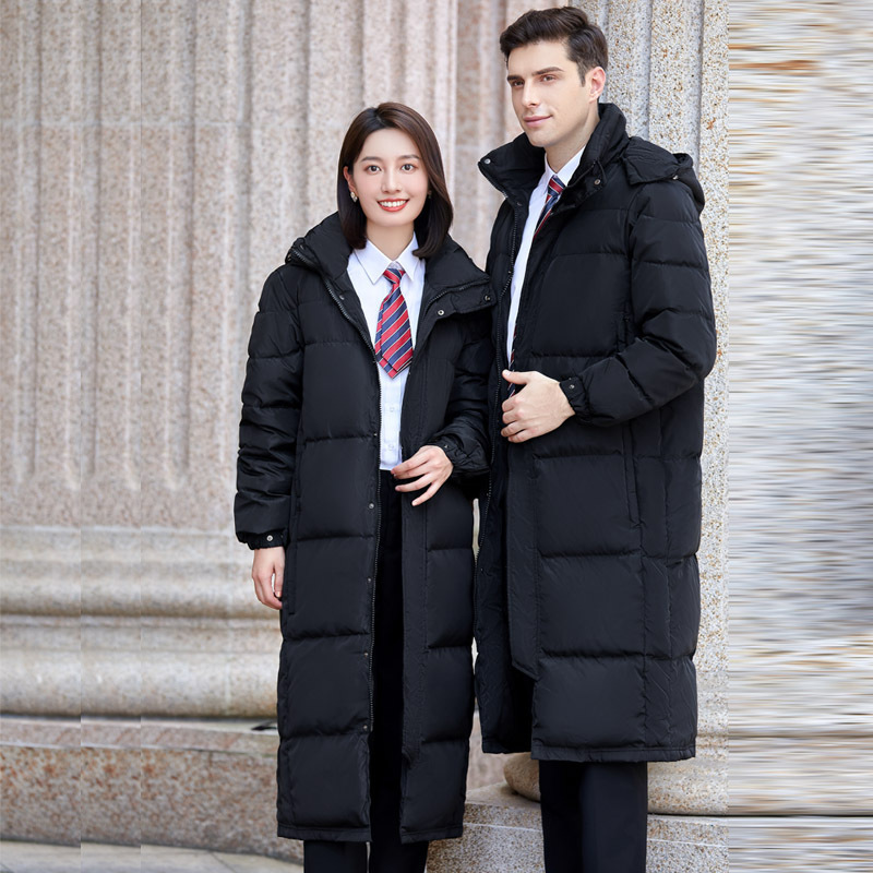 Sales Department down jacket winter work clothes women thickened hotel front desk reception work clothes real estate intermediary business wear