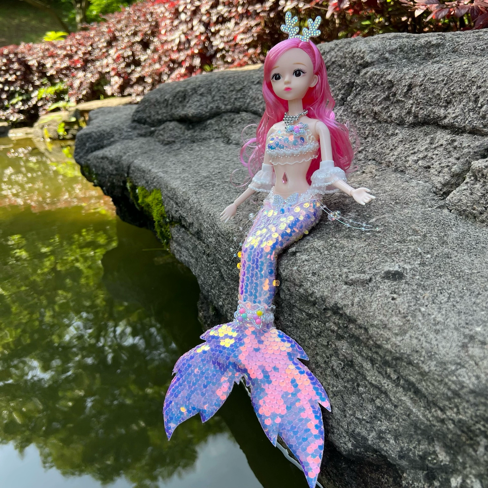 Doll, children's toy, 12 inch, mermaid, Birthday gift