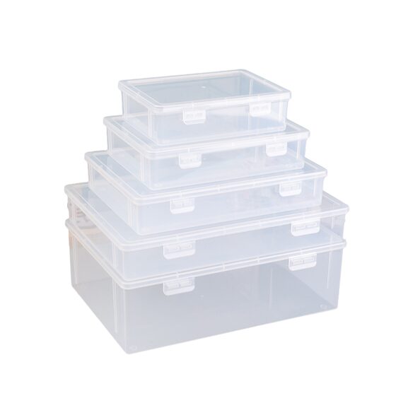 Certificate Storage Box Certificate Document Transparent Plastic Fit Box Data Household Blocks Lego Puzzle Storage Box