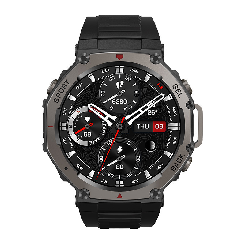 [Cross-Border Exclusive] Dm58 Smart Watch Gps Satellite Positioning Outdoor Sports Watch Metal Body Sports