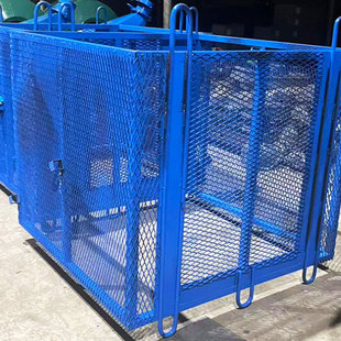 建筑工地标准化加气砖吊笼钢筋吊笼建筑工地载人高空作业吊笼现货-阿里巴巴
