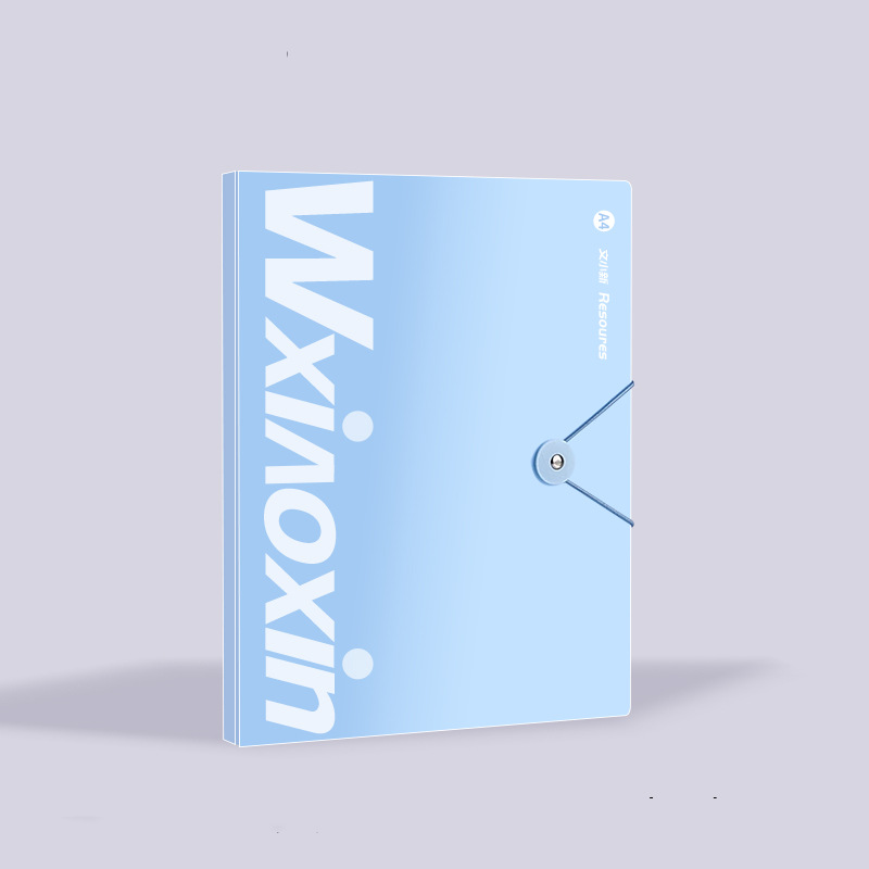 A4 Folleto de información Paquete de archivo de inserción transparente Carpeta de archivo de clasificación Papel de prueba de estudiante Bolsa de almacenamiento Carpeta de suministros de oficina