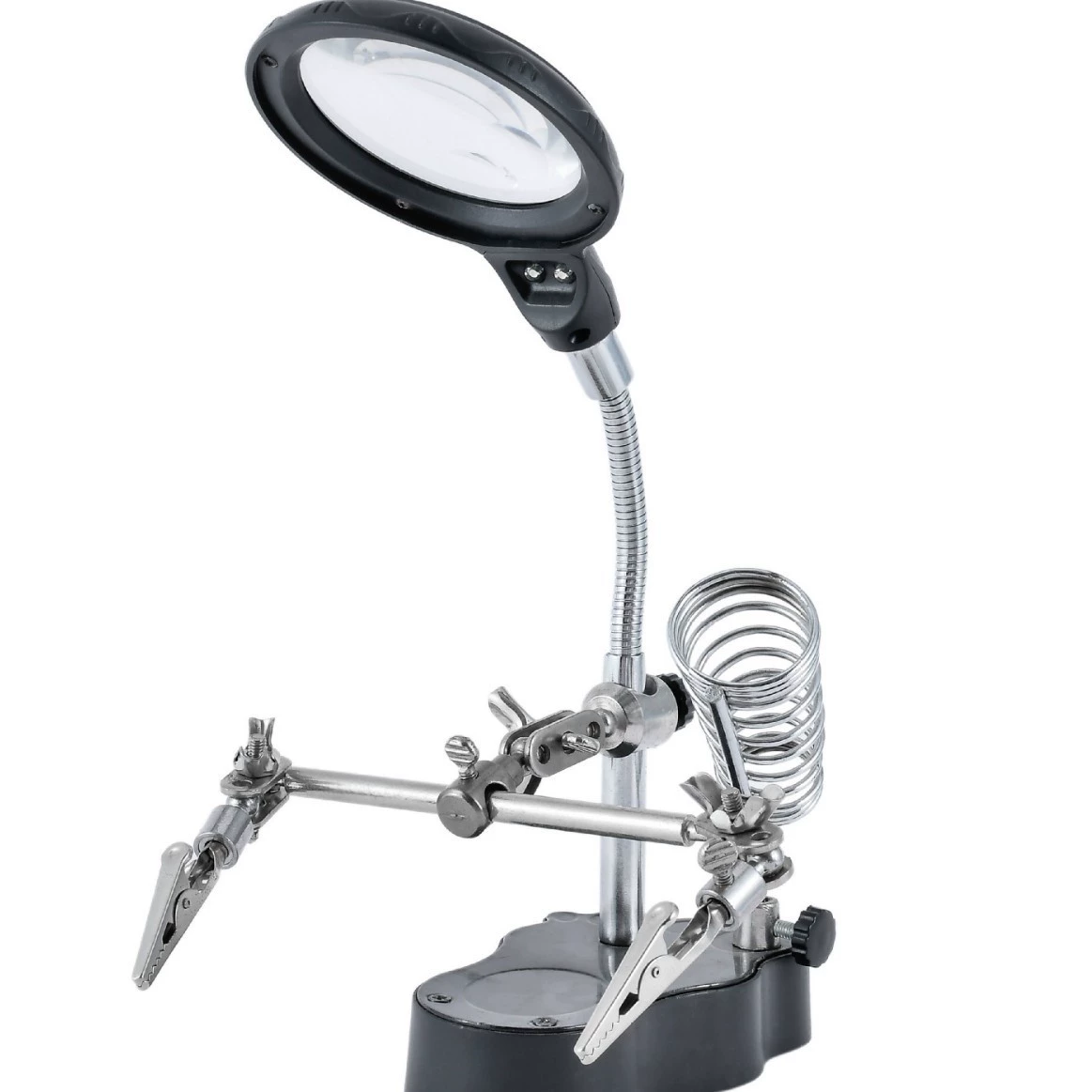 Увеличительное стекло с подсветкой Вспомогательная клипса увеличительное стекло настольное увеличительное стекло с пружиной увеличительное стекло