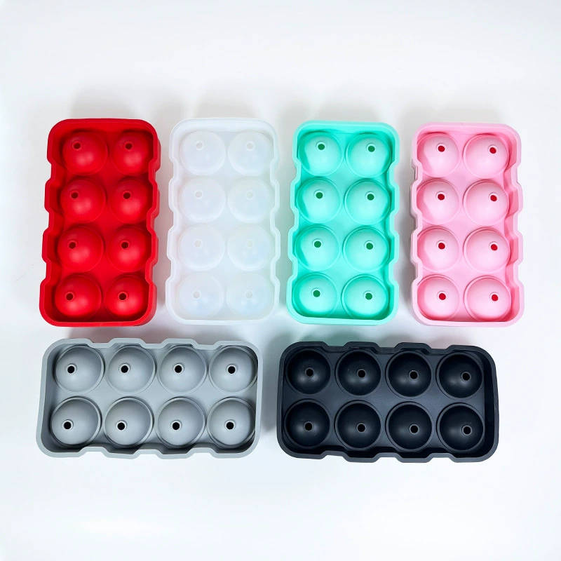 (Cross-border trading), round ice cubes, food silicone, Amazon