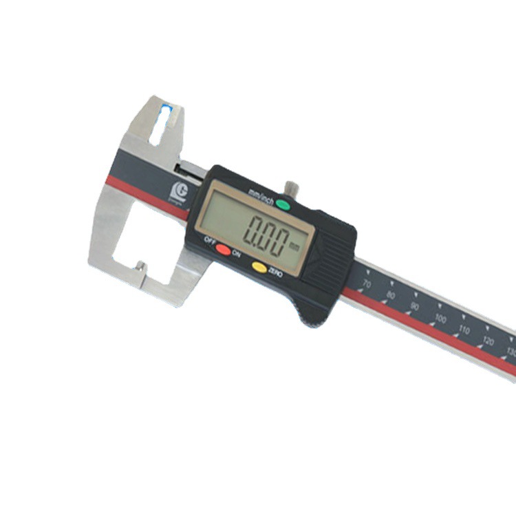 批发广陆量具 万向节内槽数显游标卡尺0-150mm测内槽电子卡尺现货