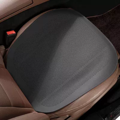 front and rear seat cushion – Four Seasons Pad - front-row-single-seat-cushion-premium-black-ultra-thin-flat-style-ultra-thin-and-breathable