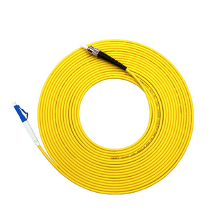 Telecom-grade single-mode single-core ST-LC optical fiber jumper 10 m pigtail optical fiber extension cable network-grade