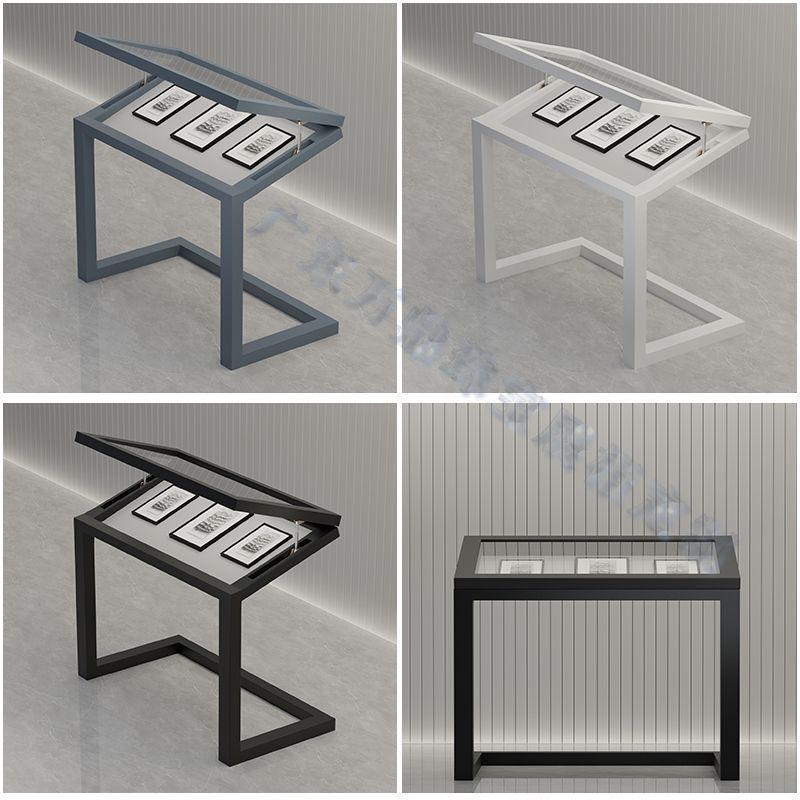 博物馆玻璃展示柜资料文献票据字画奖章展厅陈列柜液压展柜台其他