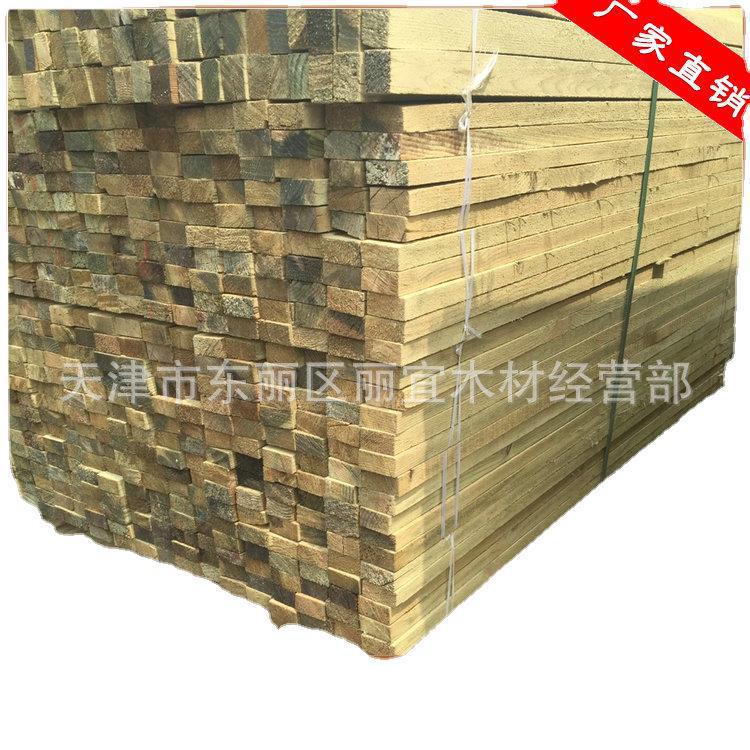 防腐木露台地板 菠萝格木纹 高压渗透防腐  户外花园常用材料