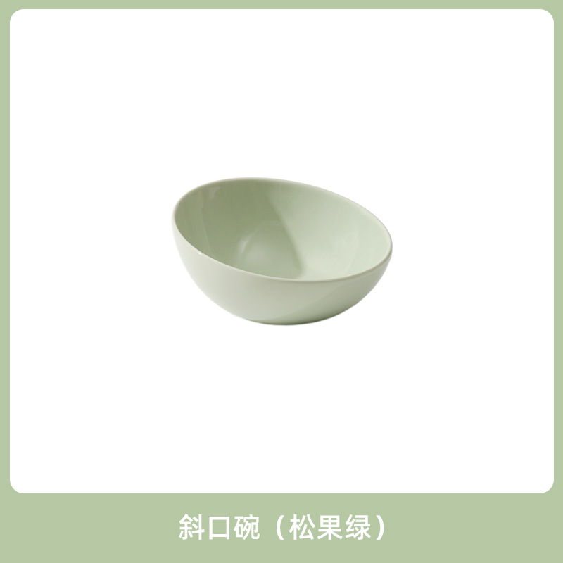 Cuenco biselado de cerámica suministros para mascotas cuenco de gato y perro cuenco de comida tazón de bebida antidetonante protección de cuello de pie alto y corto