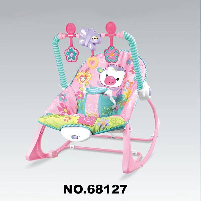 Directo de fábrica bebé mecedora eléctrica multifuncional música dormir vibración calmante cuna cama Amazon Venta caliente