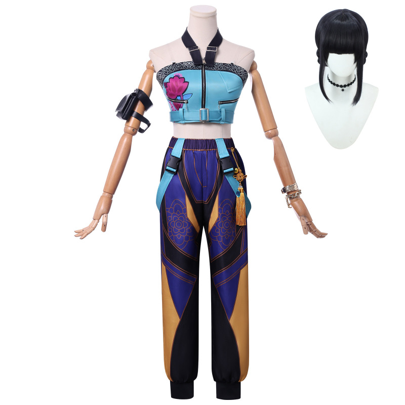 越境新製品 K-POP 女子グループ K-POP ハンターウィッチ コスチューム ルミミラゾイ コスプレ衣装|undefined