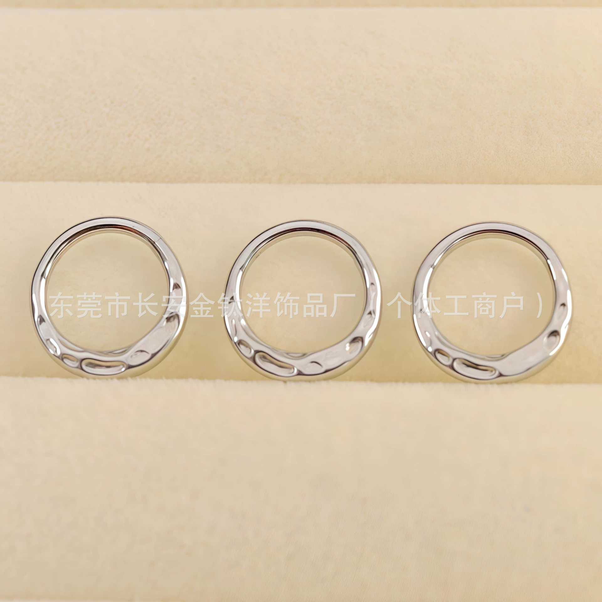 G23 Titanium Embossed Edge Closed Ring Pinless Hoop Earrings Nose Ring Seamless Ring Body Piercing Jewelry detail image 7