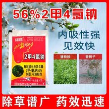 二甲四氯钠2甲4氯钠草甘磷批发灭草剂阔叶草小麦玉米苗后专业除草