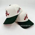 工厂定制高质量A框架100%棉5面板棒球帽3D刺绣logo baseball caps