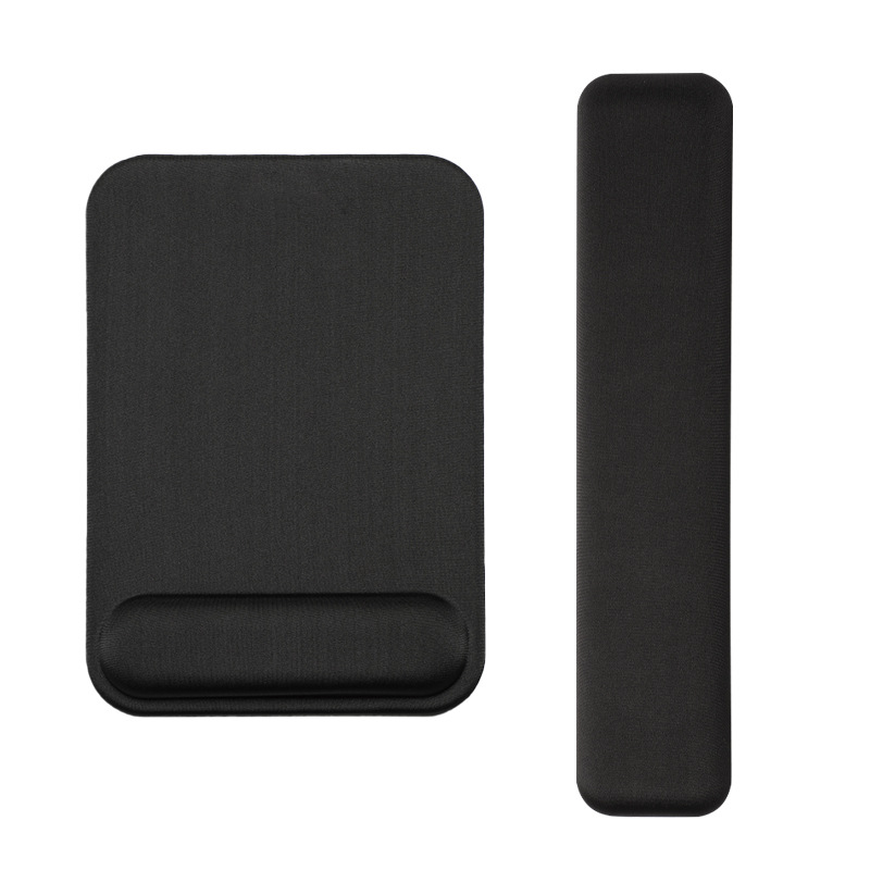 Cojín de muñeca de espuma de memoria alfombrilla de ratón pu almohadilla de mano traje Oficina teclado almohadilla de muñeca tridimensional almohadilla de muñeca publicidad imprimible