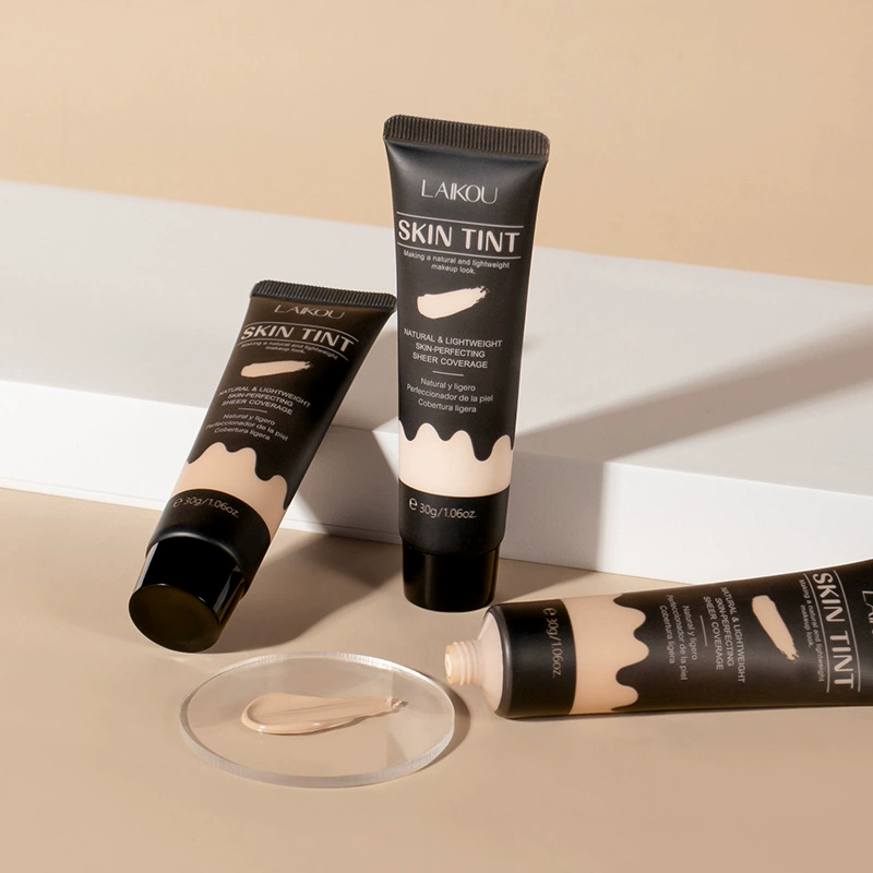 Версия TEMU производителя Laikou Laikou Laoco Skin Skin 30 г (шприц) крем ремонт 9-цвет пред -крема макияжа