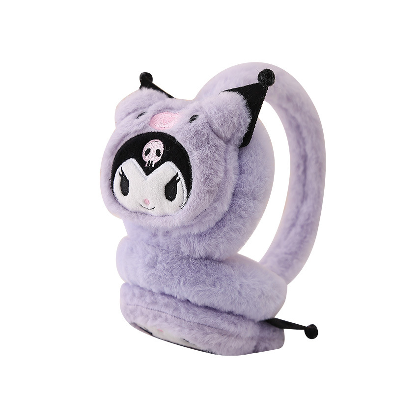 Winter Japanese cartoon children's cute headphones for students