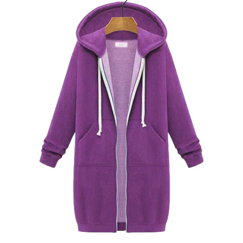 2021 Корейская версия нового осенне-зимнего утолщенного свитера на флисовой подкладке, женского свободного модного Джокера, пальто с капюшоном в иностранном стиле