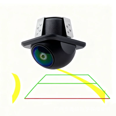 AHD track car image reversing night vision HD night vision rear view car camera (Vehicle camera) - ahd-720p-small-straw-hat-track-pc-bag