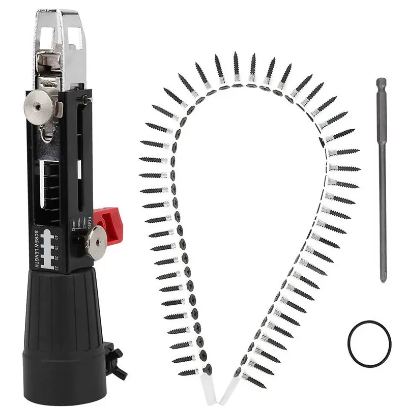 专用钉枪气动打钉机配件链带螺丝打钉电动自动打螺丝电钻改链钉枪