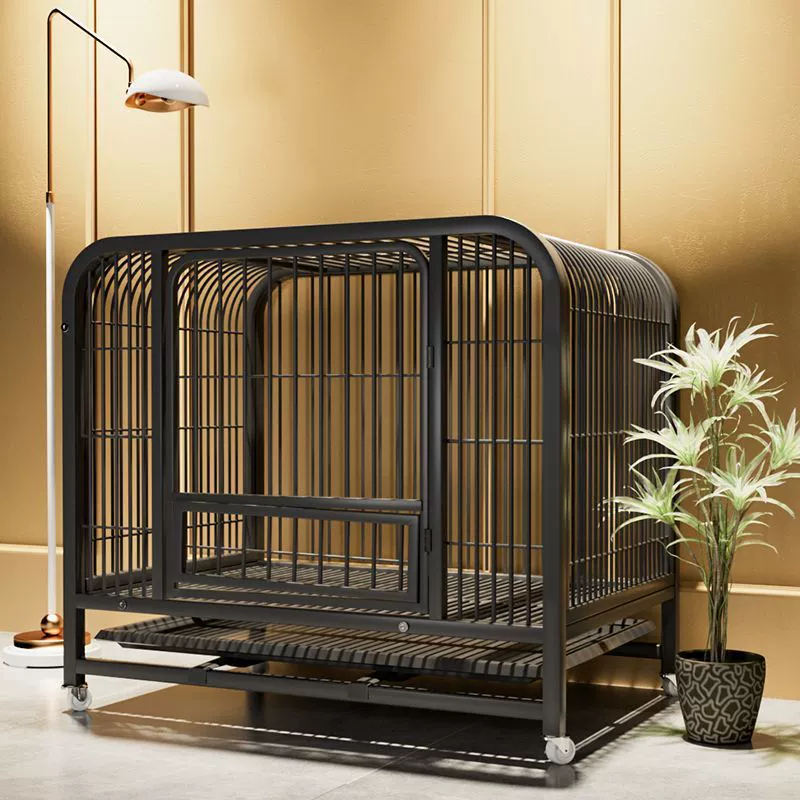 Клетка для собак, маленькая собака, домашняя средняя собака, корги, Тедди с туалетом, забор для домашних животных, большая собачья будка, трансграничная