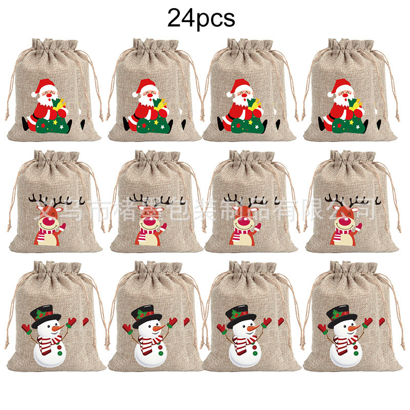 24개입 크리스마스 눈사람; 12개입 풀세트