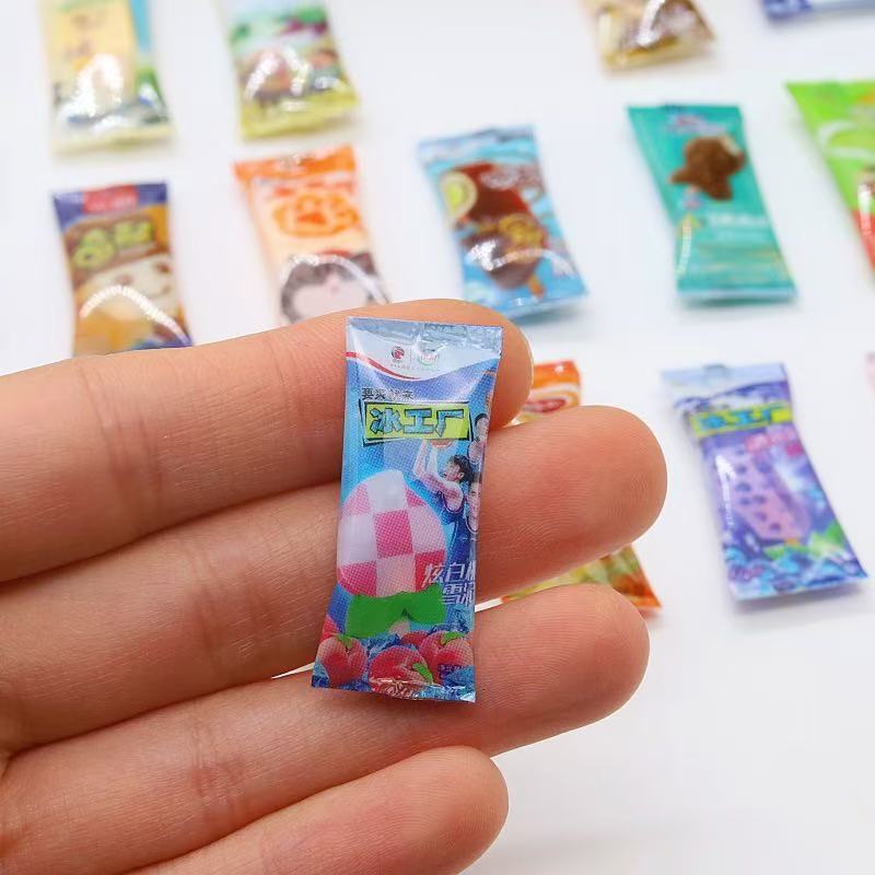 12点ミニチュア食品おもちゃシミュレーションミニおもちゃドールハウスアイスクリームスーパーマーケットコンビニエンスストアままごとモデル|undefined