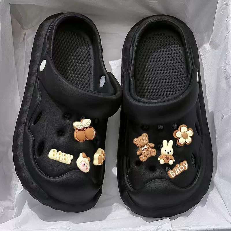 Women’s foam clogs (lightweight), anti‑slip, adjustable strap, sizes 36–41, multiple prints