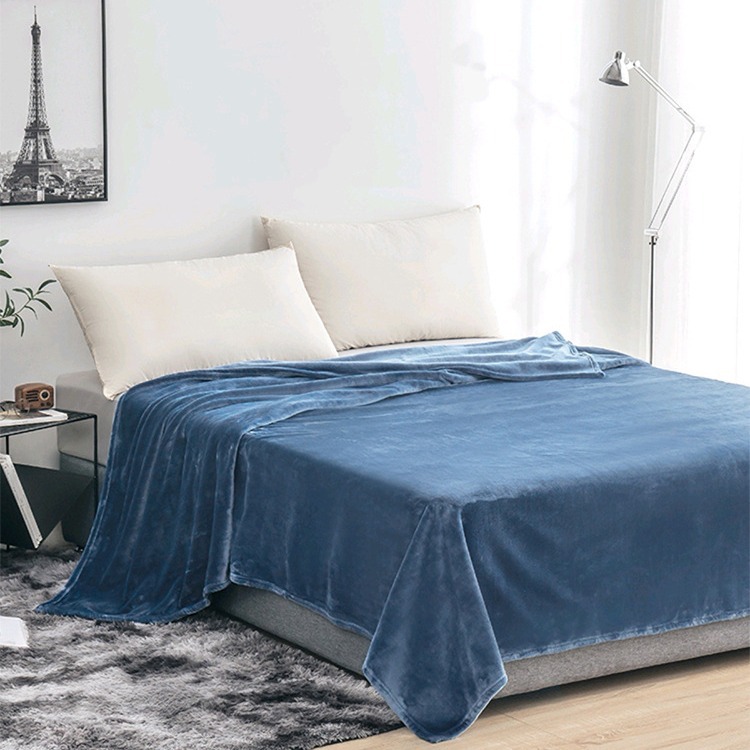 El Comercio exterior super suave manta de franela plegable manta de aire acondicionado edredón manta siesta fábrica directa de una sola cara de impresión digital Manta