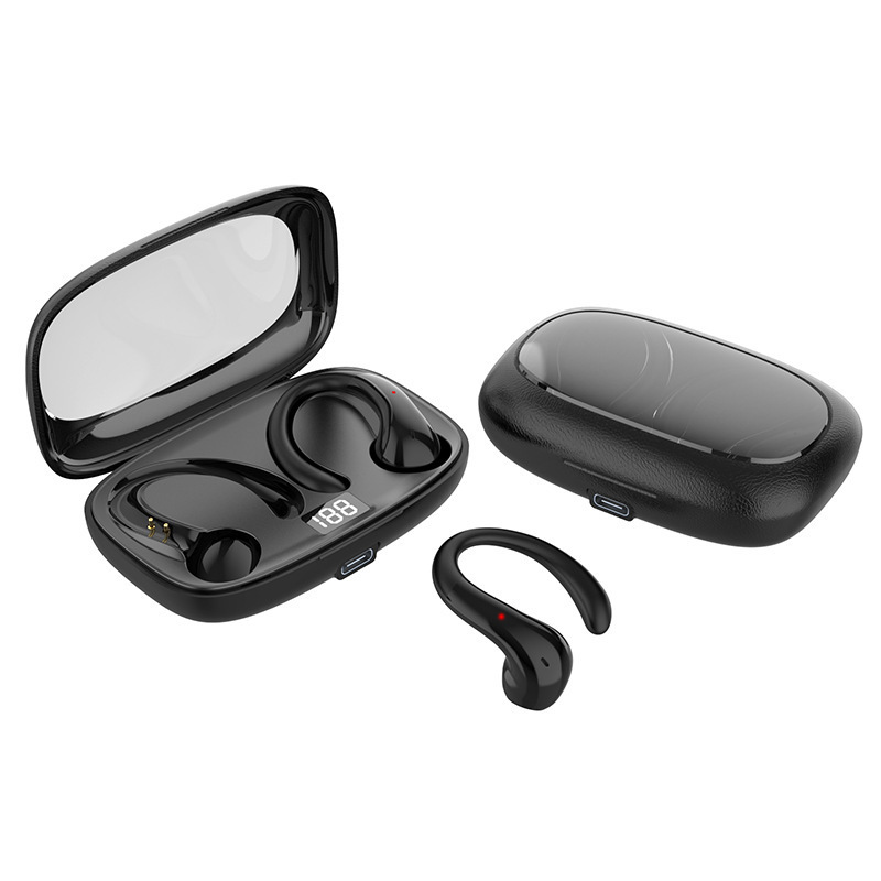 【メーカー在庫あり】プライベートモデル Bluetooth ヘッドセット OWS15 オープンタイプ 非インイヤー 骨伝導 耳掛けタイプ 人気モデル|undefined
