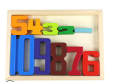 Montessori infantil Montessori educación temprana Haya bloques de construcción digital educativo kindergarten matemáticas material didáctico partículas grandes traje