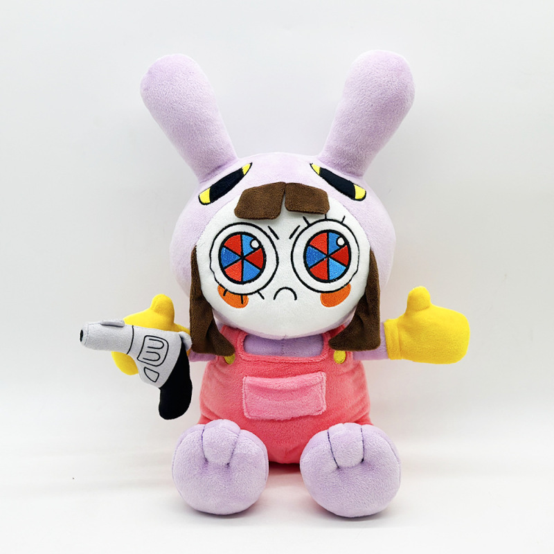 新款Jax-Suit Pomni  Disappearing Guy Plush毛绒玩偶 公仔 玩具|undefined