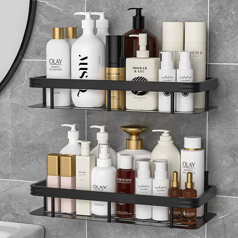 Полка для ванной комнаты без перфорации Полка для ванной комнаты Туалет туалетная стойка для мытья посуды настенная стенка для хранения