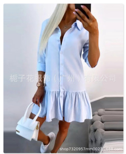 �羳�W��Ůʽ�B��ȹ����վ�����＾�¿ɫ���I�L��ƴ���B��ȹŮ