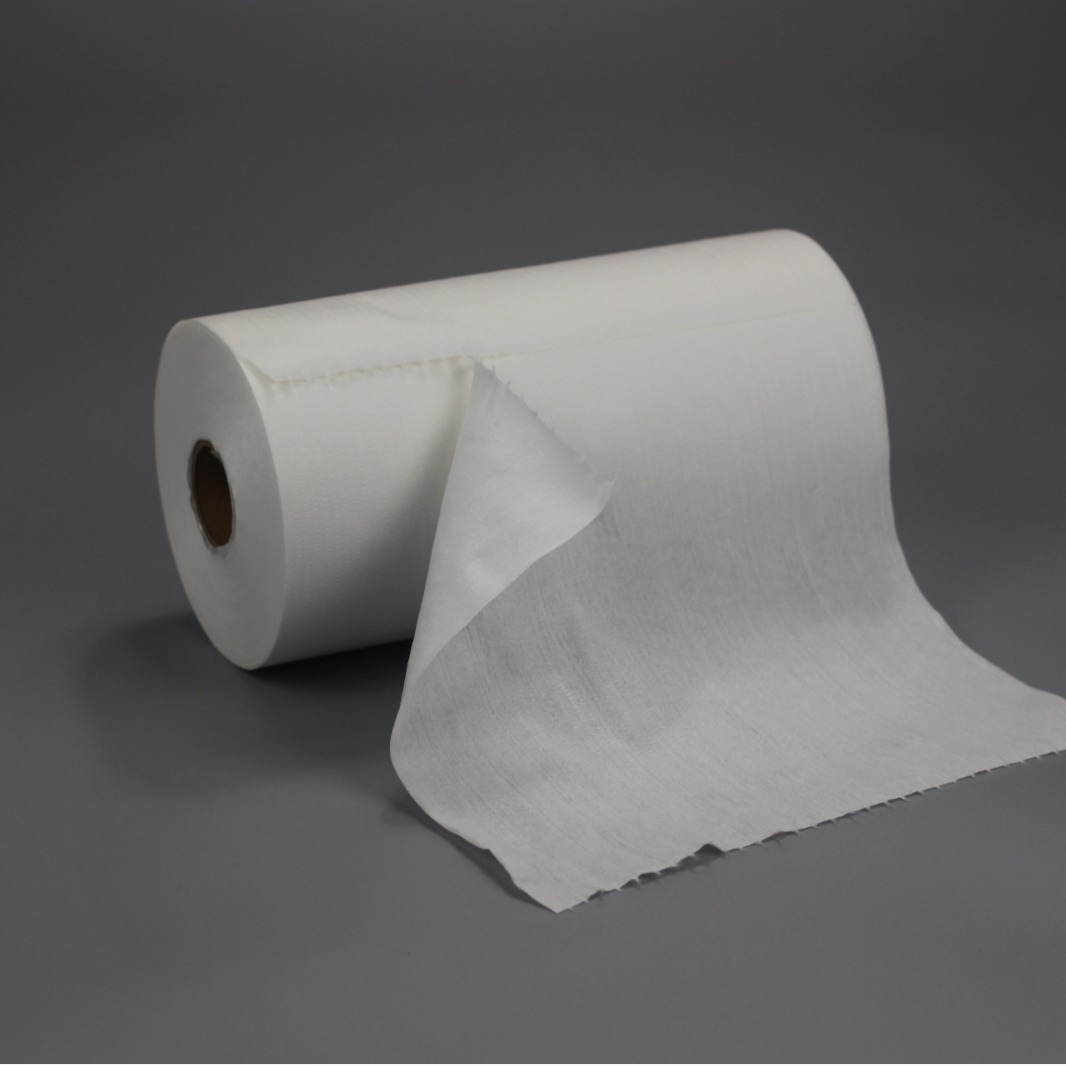 高效多用途工业洁净擦拭布 擦拭纸 吸油吸水 白色大卷纸500片