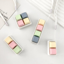 跨境下沉解压按键捏捏乐钥匙扣挂件创意儿童解闷玩具发泄减压神器