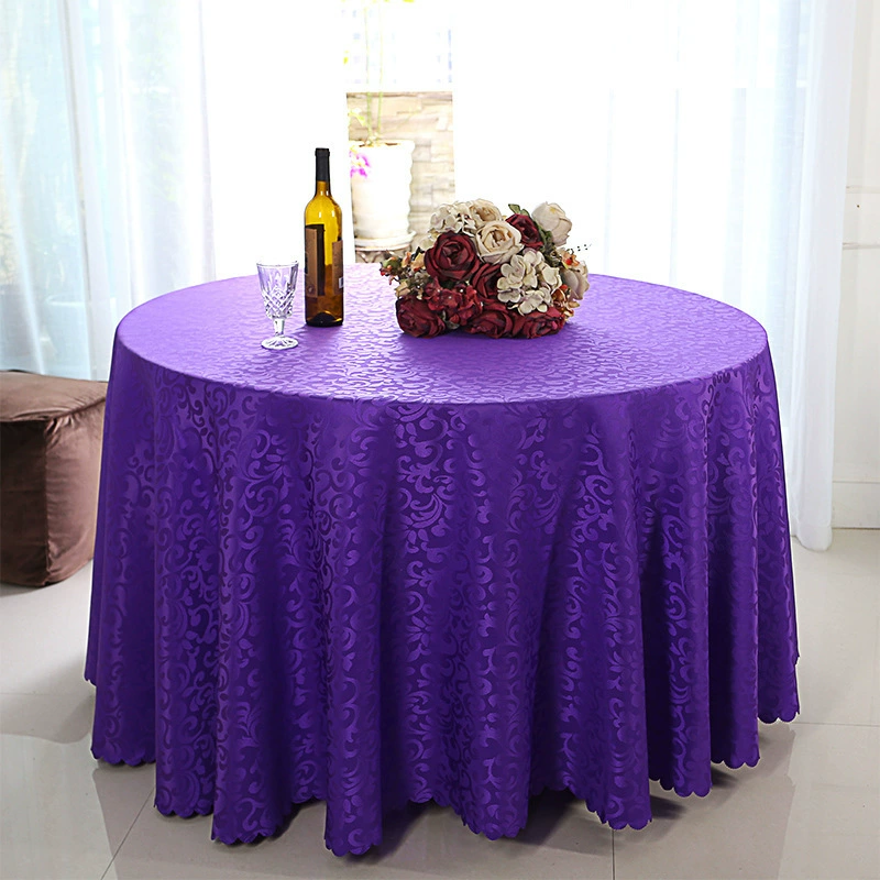 Blossom Table Cloth Hotel Restaurant Polyester Hook Flower Round Founded Fedry Fedry Wedding Conference The Titan Table Skirt Manufacturer directly confess