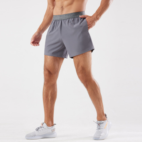 Summer sports shorts for men, casual running shorts, thin basketball pants wholesale, quick-drying fitness quarter pants