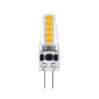 Силиконовая кукурузная лампа с регулируемой яркостью COB 1,5 Вт G4 LED без мерцания Кристаллическая лампа с высоким люменом для торгового центра отеля