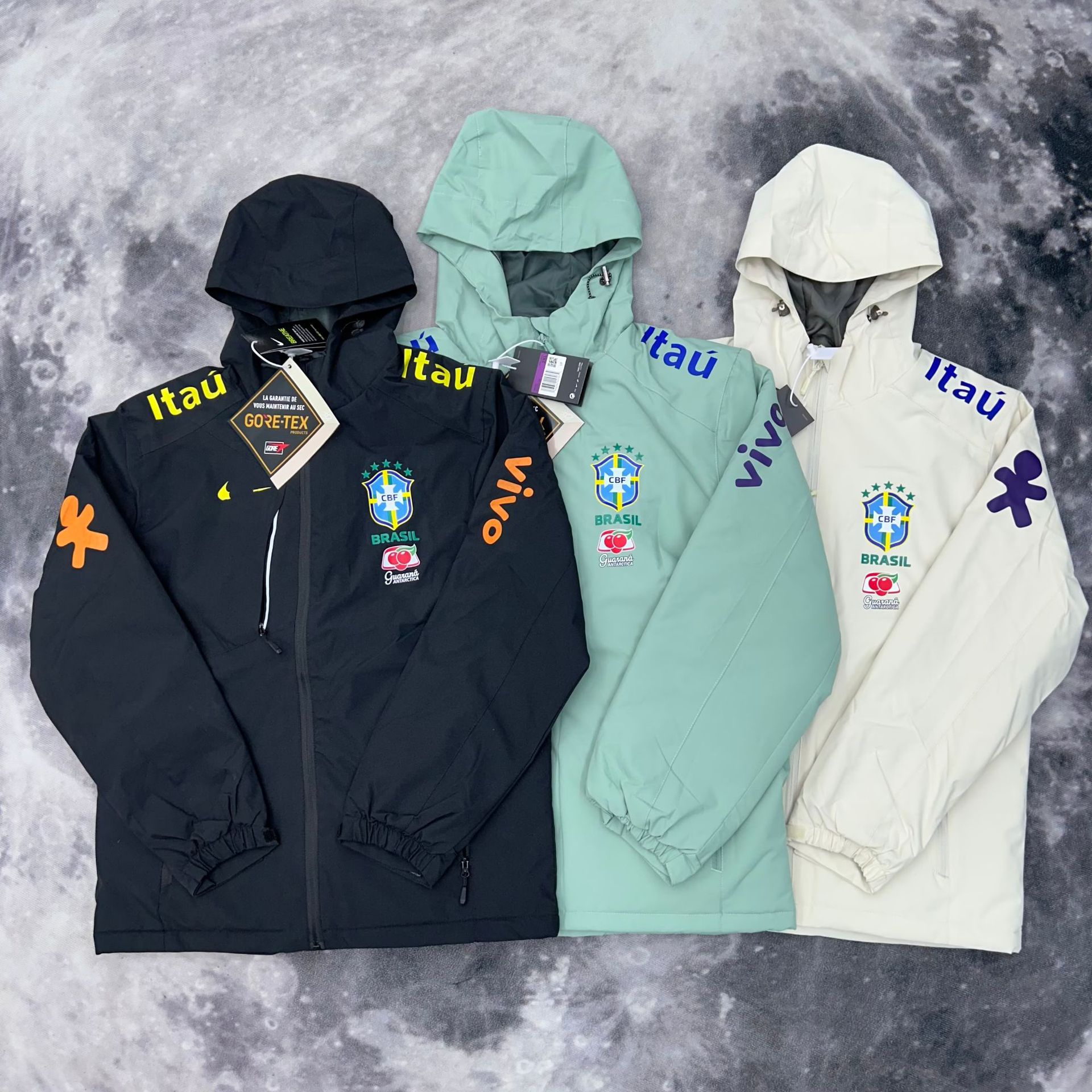 Brazil National Team Jacket, Santos Neymar Style Football Jersey, Ancelotti Polo Shirt, Cross-Border Wholesale