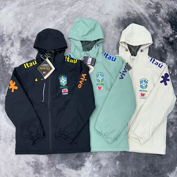Brazil National Team Jacket, Santos Neymar Style Football Jersey, Ancelotti Polo Shirt, Cross-Border Wholesale