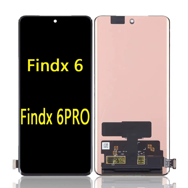 Подходит для сборки экрана OPPO Find X6/Find X6 Pro 1+ace2 ЖК-дисплей внутренний и внешний интегрированный экран