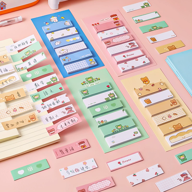 Мультфильм ins липкий Примечание студент Многофункциональный Марк классификация индекс Примечание офис сообщение Примечание N раз блокнот