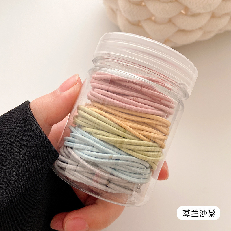 韓国系ヘアリング太くて弾力性の高い髪ひもの髪飾りゴムins高颜値女子髪ひも|undefined