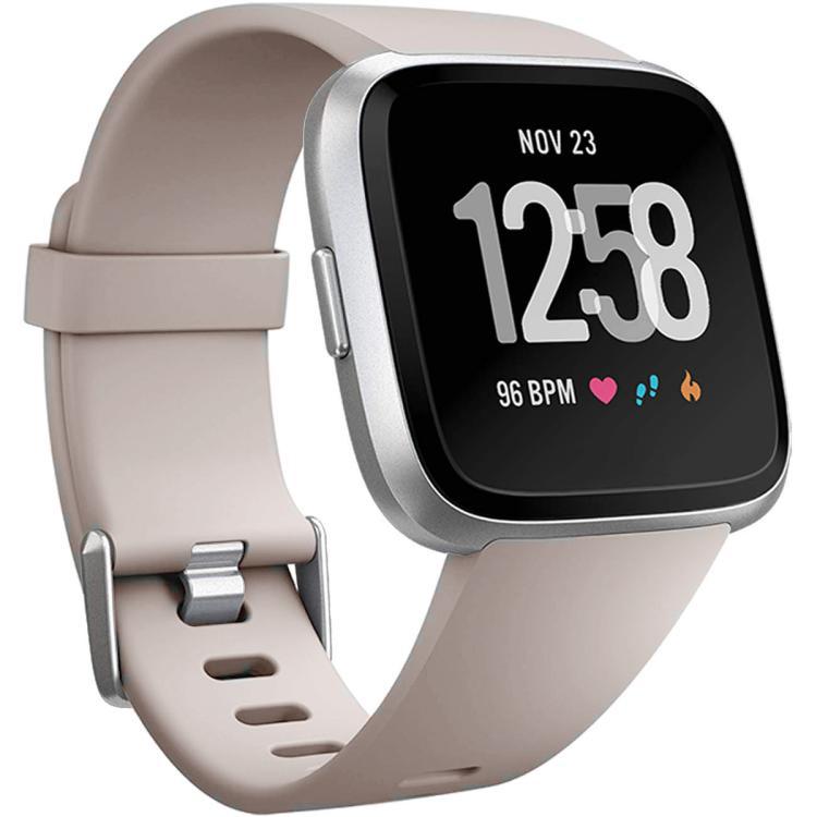 Para Fitbit Versa 2 / Versa / Versa Lite xDfind agujero plano sólido silicio S